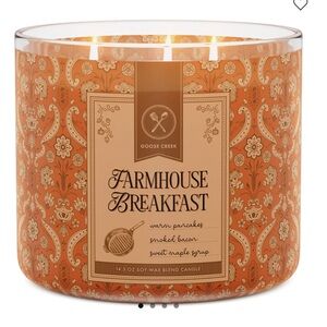 🥞🧇 🥓 GC Farmhouse Breakfast 3-Wick Candle NEW